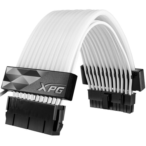 Cable Extension 24 Pin XPG Prime ARGB Tarjeta Madre ATX ARGBEXCABLE-MB-BKCWW