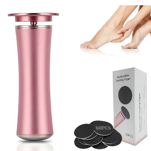 Máquinas Exfoliadoras Removedor De Callos Lima Para Pies Rosa