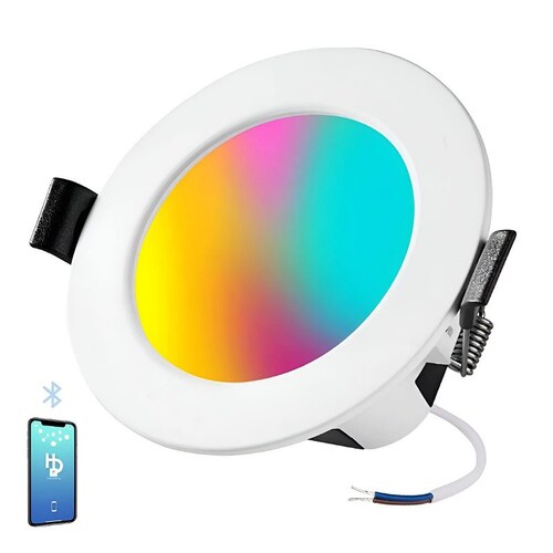 Lampara Luz Led De Techo Bluetooth Inteligente Lámpara Rgb