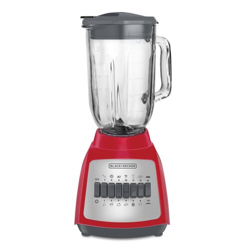 Licuadora Black and Decker BLBD210GR-MX 12 Vel DuraPro Roja 