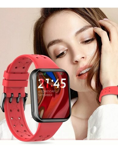 Reloj Inteligente Smart Watch Petukita Box QMC001 Rojo