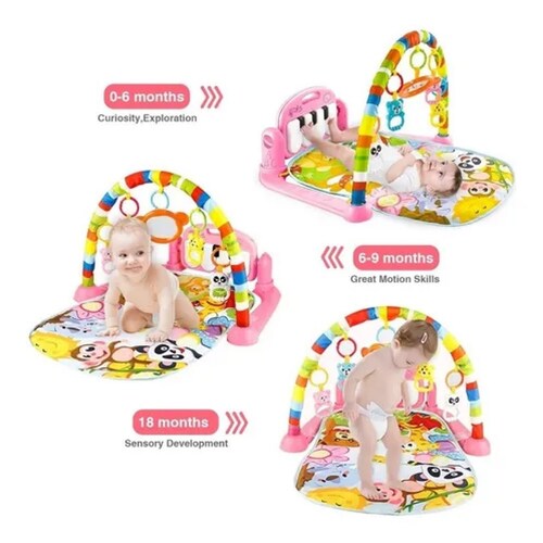 juguetes para bebes 3, 6 meses tapetes niño niña alfombra d juegos manta  musical