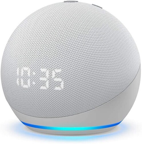 Echo dot 5ta Generacion con Reloj