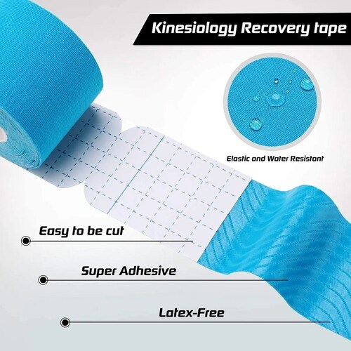 Cinta Kinesiológicas Vendaje Neuromuscular 6pcs 5mx5cm