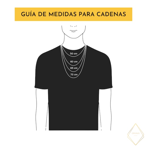 Cadena de hombre Oro de 10k Italiano, tejido torzal. Incluye certificado y caja de regalo.