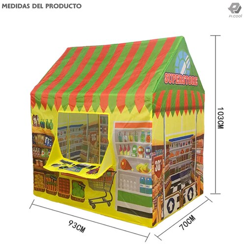 Carpa Casita De Juego Infantil Supermercado Pasteleria