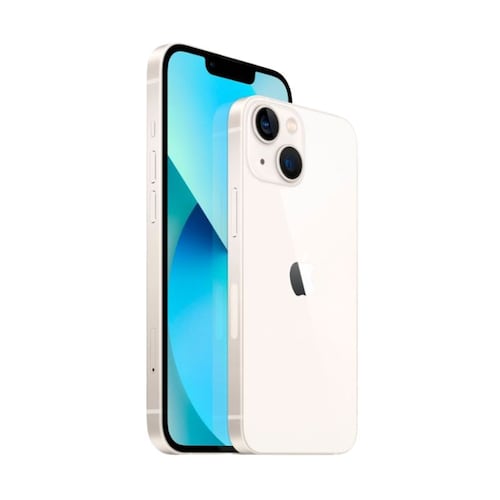 iPhone 13 128GB Blanco Reacondicionado Grado A + Cargador Genérico.