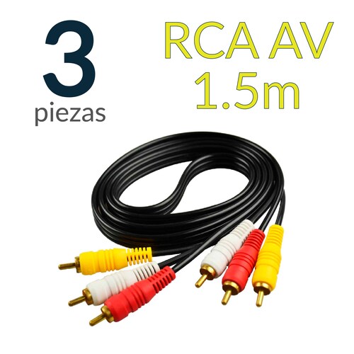 Cable RCA Macho 1.5 metros