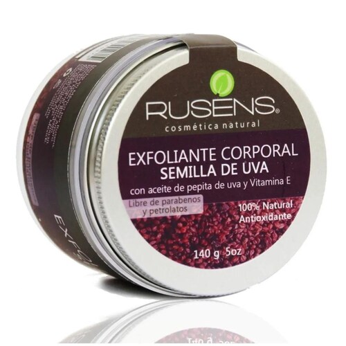 Exfoliante Corporal Semilla De Uva 140g Rusens 