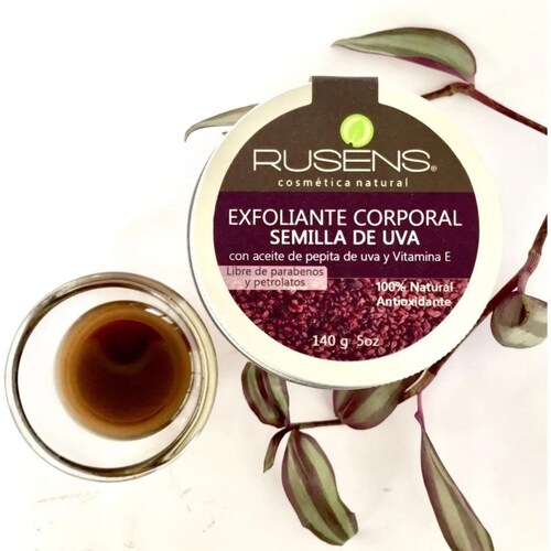 Exfoliante Corporal Semilla De Uva 140g Rusens 