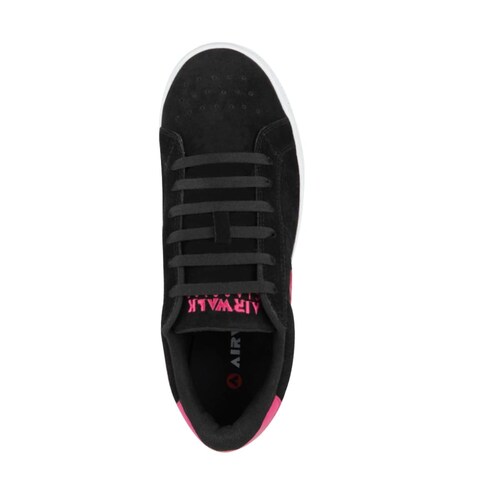 Tenis casual urbano de mujer color negro marca Airwalk, mod. 1011282