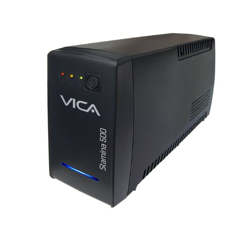 No Break Interactivo de 500VA/300W con 8 Contactos, Vica Stamina 500