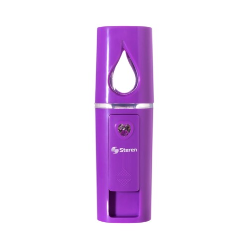 Paquete de Mini Humidificador Personal y Audífonos Manos Libres con Estuche Protector en Forma de Lata Steren