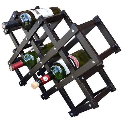 Cava Plegable 10 Botellas Chocolate