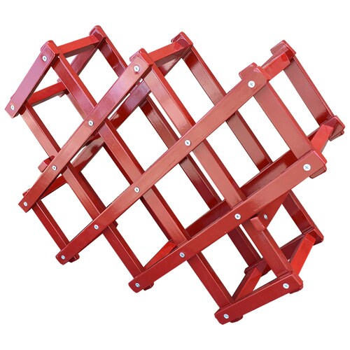 Cava Plegable 10 Botellas Rojo