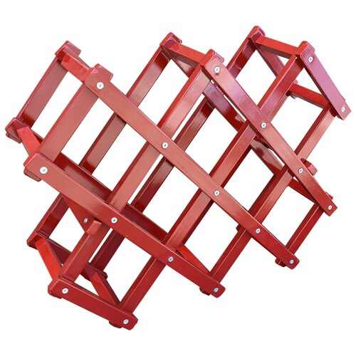 Cava Plegable 10 Botellas Rojo