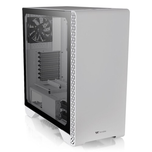 Gabinete Thermaltake S300 Tg Snow, Midi Tower, Atx/micro Atx/mini-itx, Usb 2.0/3.0, Sin Fuente, Blanco
