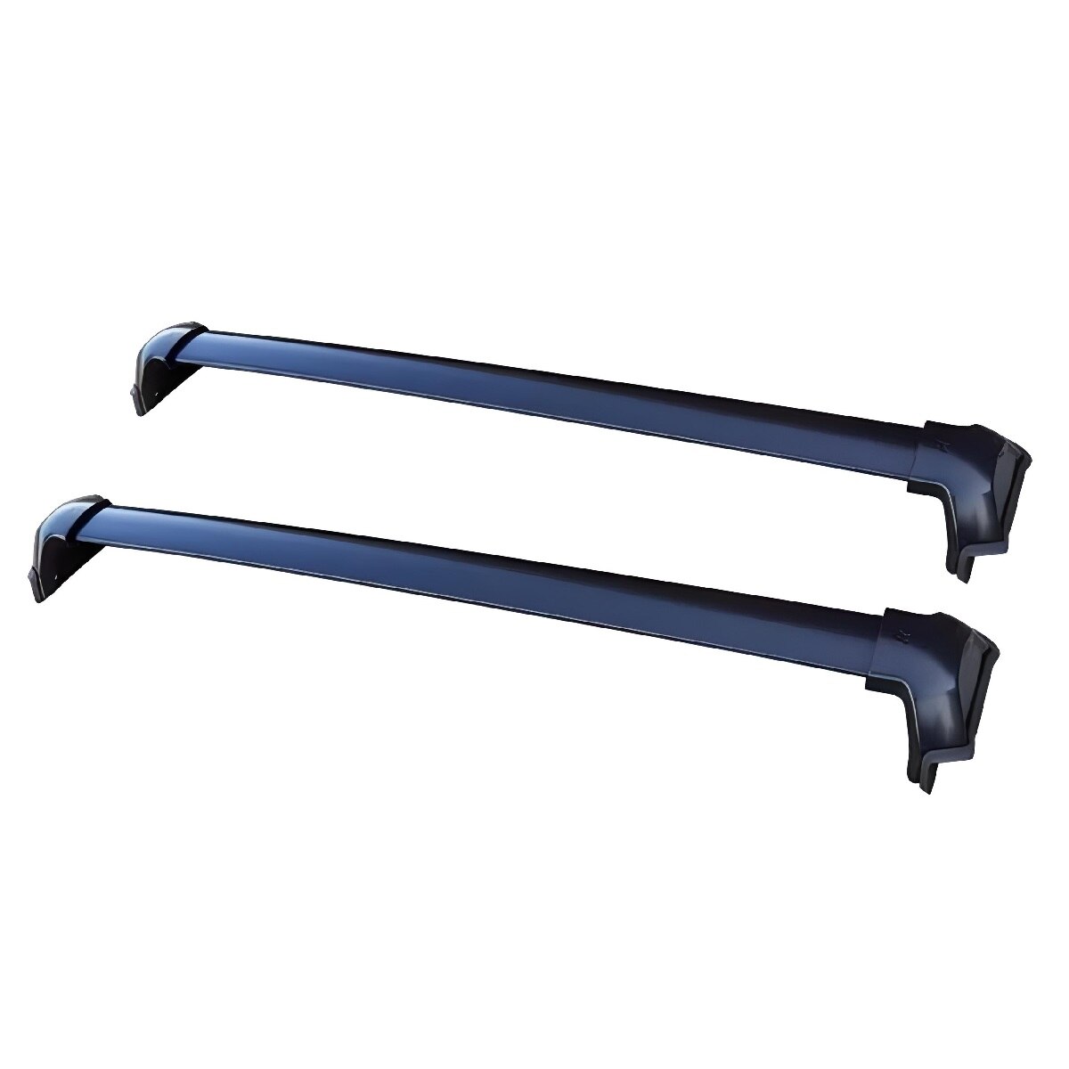 Barres De Toit Transversales Pour Honda CR-V (2017-2022) - Aluminium Noir, Neuves, Garantie 1 An