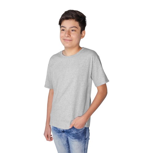 Playera Peso Completo Cuello Redondo Manga Corta Unisex para Niño