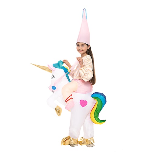 Disfraz Inflable tipo Montar Pony toda ocasión Halloween Infantil Unitalla 3 a 7 años