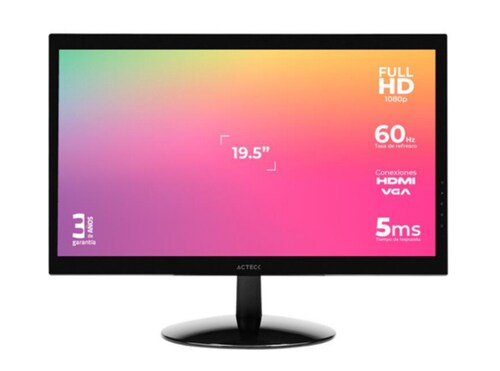 MONITOR ACTECK CAPTIVE BRITE SP195 19.5"