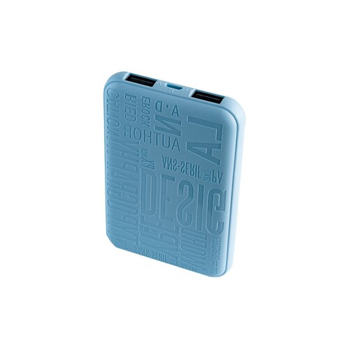 PILA CARGADOR P/CELULAR GREEN LEAF IP-4213BL PORTÁTIL AZUL ENDY1