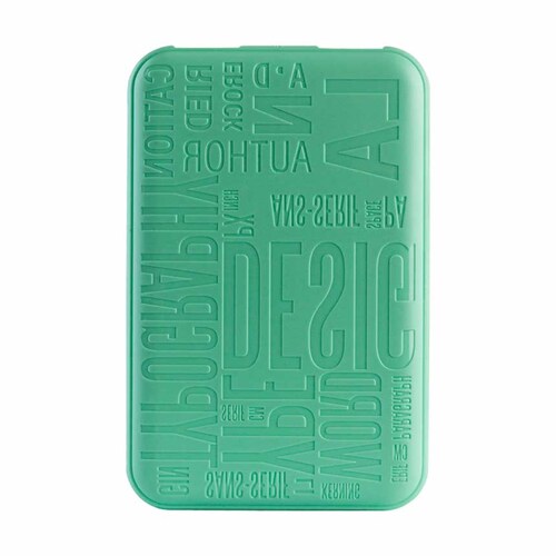 PILA CARGADOR P/CELULAR GREEN LEAF IP-4213TQ PORTÁTIL VERDE/TURQUESA ENDY1