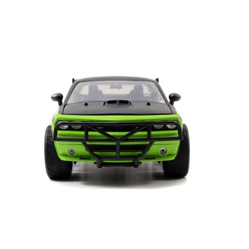 Letty Dodge Challenger SRT8 VERDE  Rapido y Furioso JADA TOYS ESCALA 1:24 OFERTA!