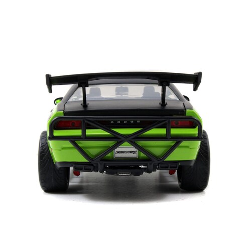 Letty Dodge Challenger SRT8 VERDE  Rapido y Furioso JADA TOYS ESCALA 1:24 OFERTA!