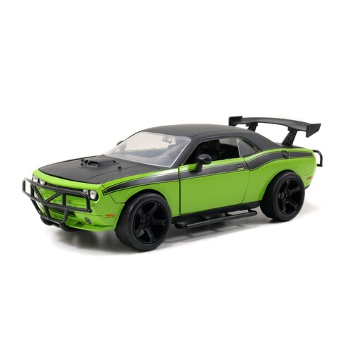 Letty Dodge Challenger SRT8 VERDE  Rapido y Furioso JADA TOYS ESCALA 1:24 OFERTA!
