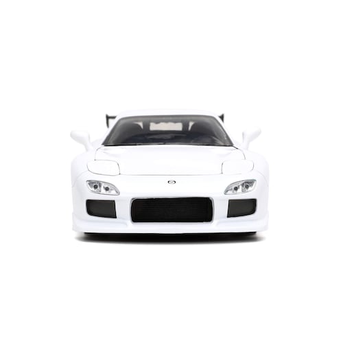 1993 Mazda RX-7 BLANCO Rapido y Furioso JADA TOYS ESCALA 1:24