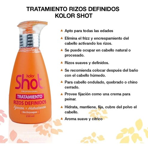 Tratamiento Profesional Rizos Definidos Kolor Shot 250 Ml