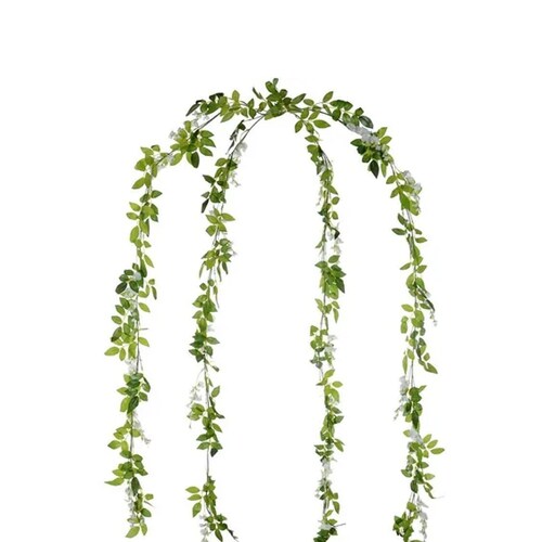 Guirnalda De Wisteria Flores Artificiales Decoración