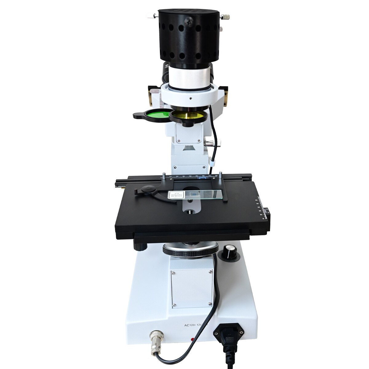 1pc h16x microscopio ocular lente para biológico microscopio 23,2mm negro 