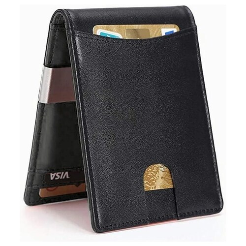 Carteras Para Hombre Rfid Que Bloquean El Dinero Clip