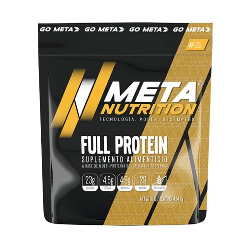 Proteina Meta Nutrition Full Protein 10 lbs 129 Serv. - Power Chocolate