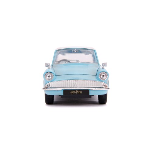 1959 Ford Anglia con Figura Harry Potter Hollywood Rides Jada Toys Escala 1:24