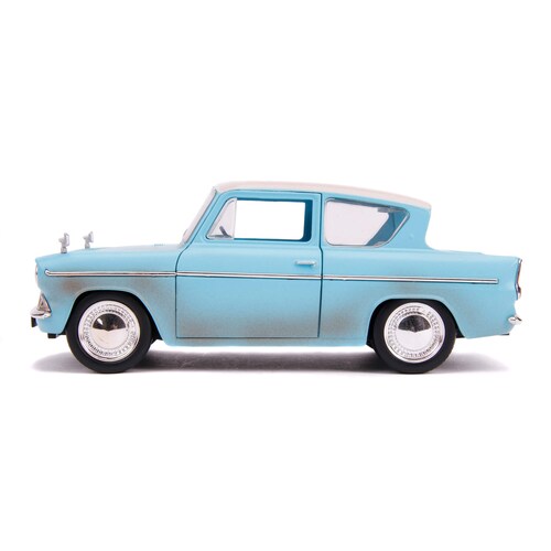 1959 Ford Anglia con Figura Harry Potter Hollywood Rides Jada Toys Escala 1:24