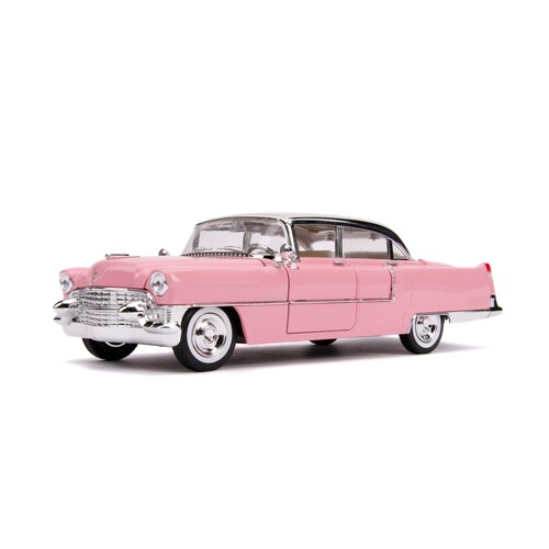 1955 Cadillac Fleetwood con Figura de Elvis Presley Jada Toys Hollywood Rides Escala 1:24