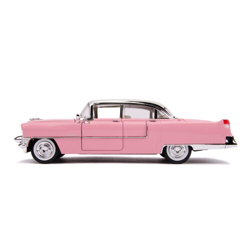 1955 Cadillac Fleetwood con Figura de Elvis Presley Jada Toys Hollywood Rides Escala 1:24