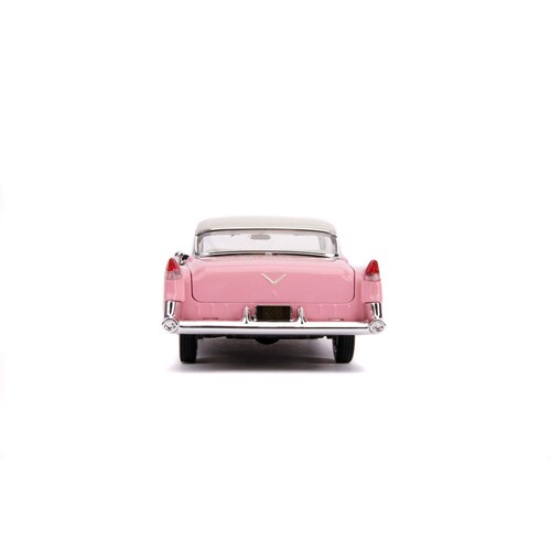 1955 Cadillac Fleetwood con Figura de Elvis Presley Jada Toys Hollywood Rides Escala 1:24