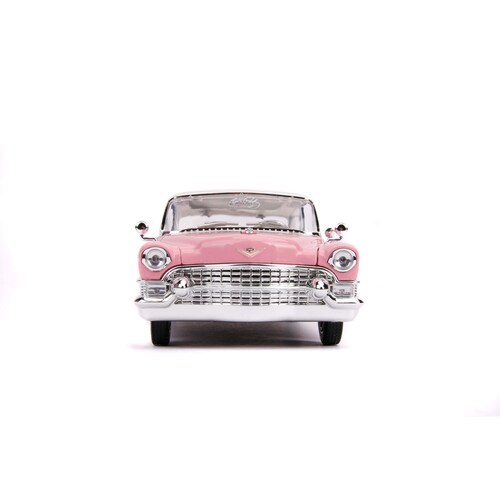 1955 Cadillac Fleetwood con Figura de Elvis Presley Jada Toys Hollywood Rides Escala 1:24