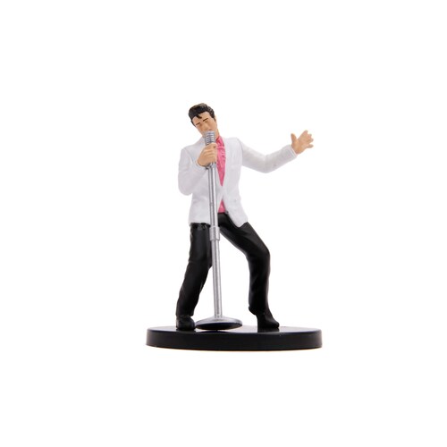 1955 Cadillac Fleetwood con Figura de Elvis Presley Jada Toys Hollywood Rides Escala 1:24