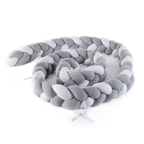 Trenza protectora para cama cuna matrimonial - bebes y niños.