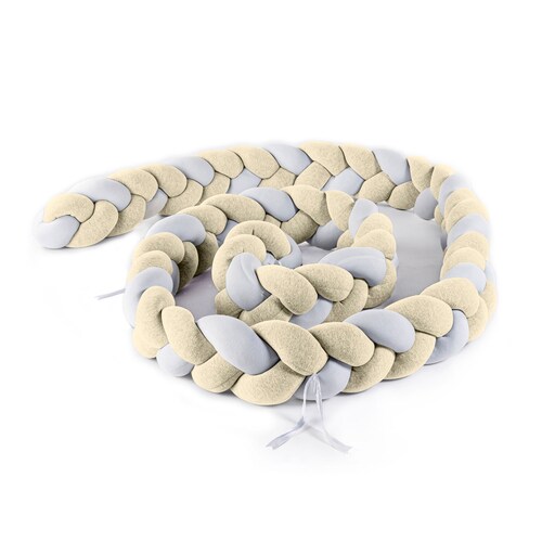 Trenza protectora para cama cuna matrimonial - bebes y niños.