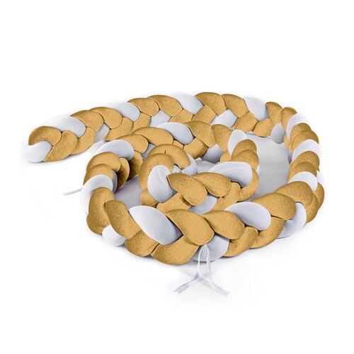 Trenza protectora para cama cuna matrimonial - bebes y niños.