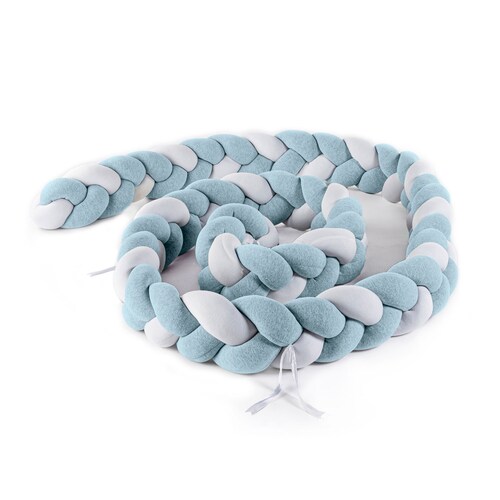 Trenza protectora para cama cuna matrimonial - bebes y niños.