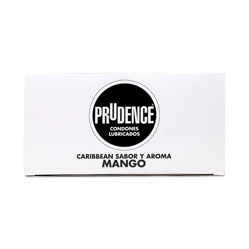 Condones Prudence Condones Lubricados Sabor Y Aroma Mango Caja Con 100 Piezas 