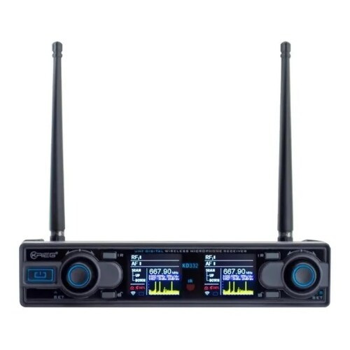 Microfono Inalambrico KRIEG KD332 uhf digital doble de mano.