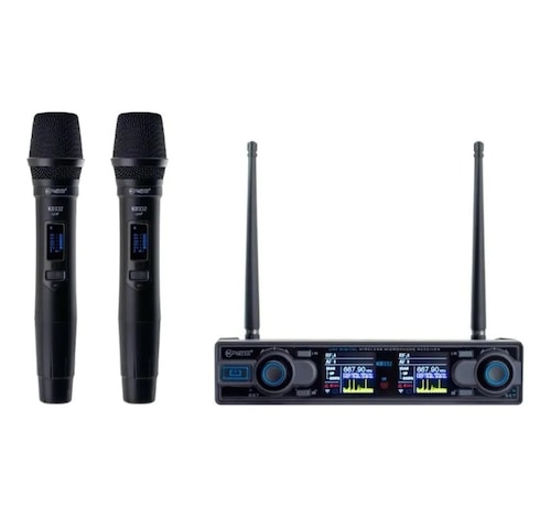 Microfono Inalambrico KRIEG KD332 uhf digital doble de mano.